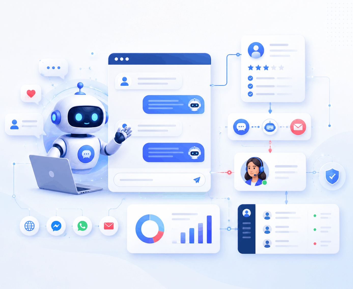 AI Chatbots That Answer, Qualify, And Convert Website Visitors