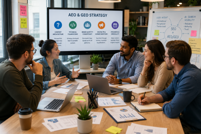 AEO GEO Strategy